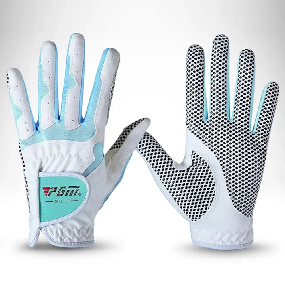 Women's Microfiber Golf Gloves – Breathable Non-Slip Pair