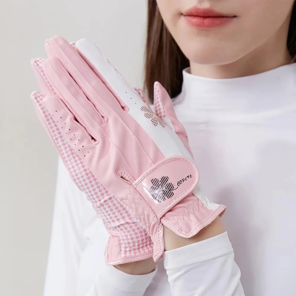Women's Anti-Slip Golf Gloves – Enhanced Grip & Breathable PU