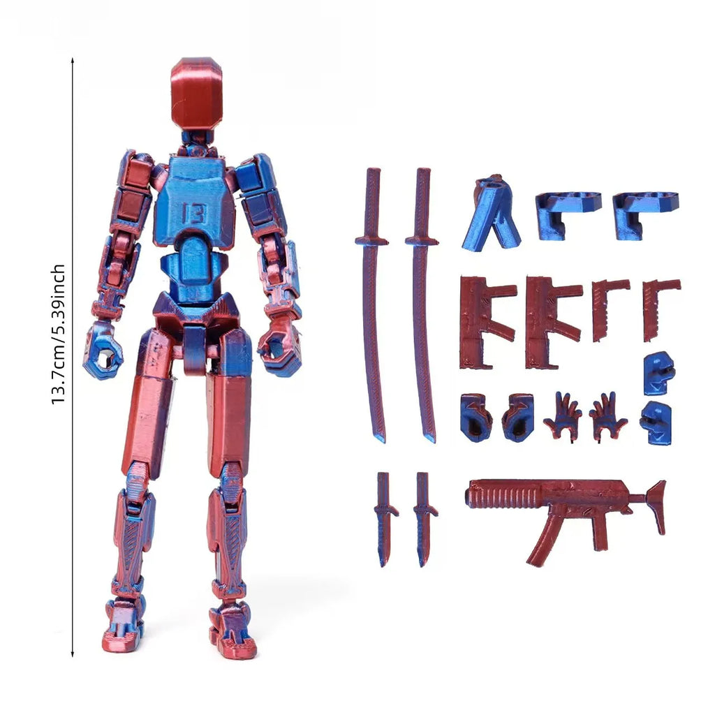 Military Special Forces 3D Printed Articulated Action Figure