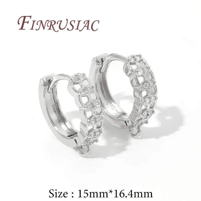 Rhodium Plated Earring Hooks & Clasps – DIY Jewelry Findings