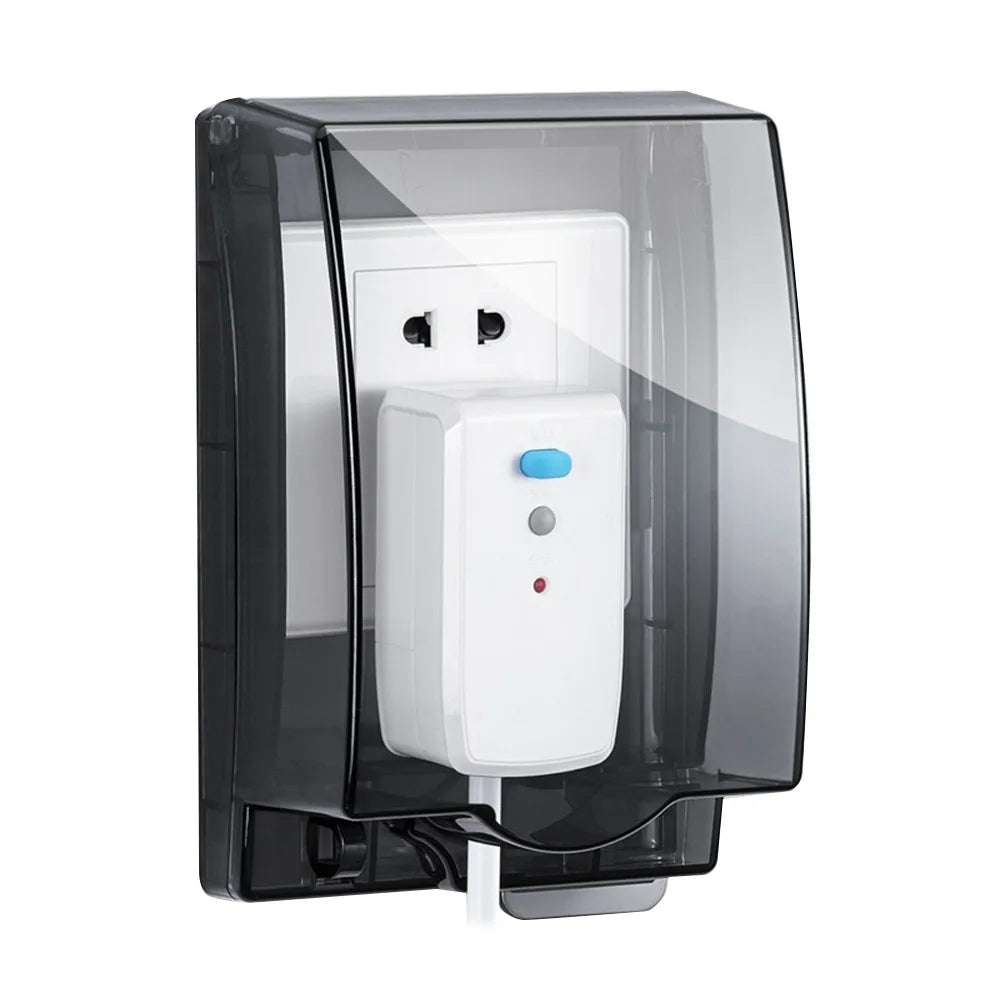 Waterproof Outlet Cover Box | Transparent Self-Adhesive Plug Guard