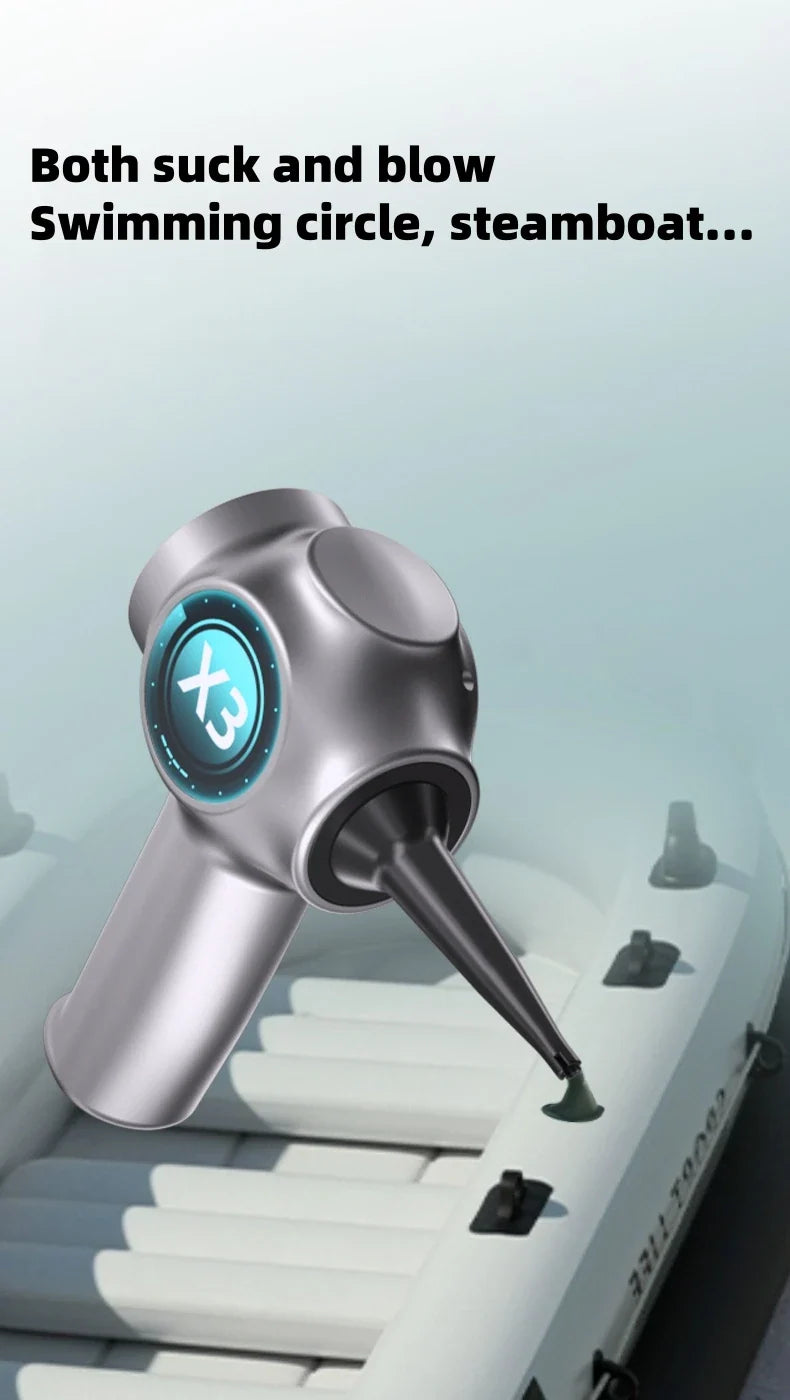 Portable Handheld Car Vacuum Cleaner – 2000mAh USB Rechargeable