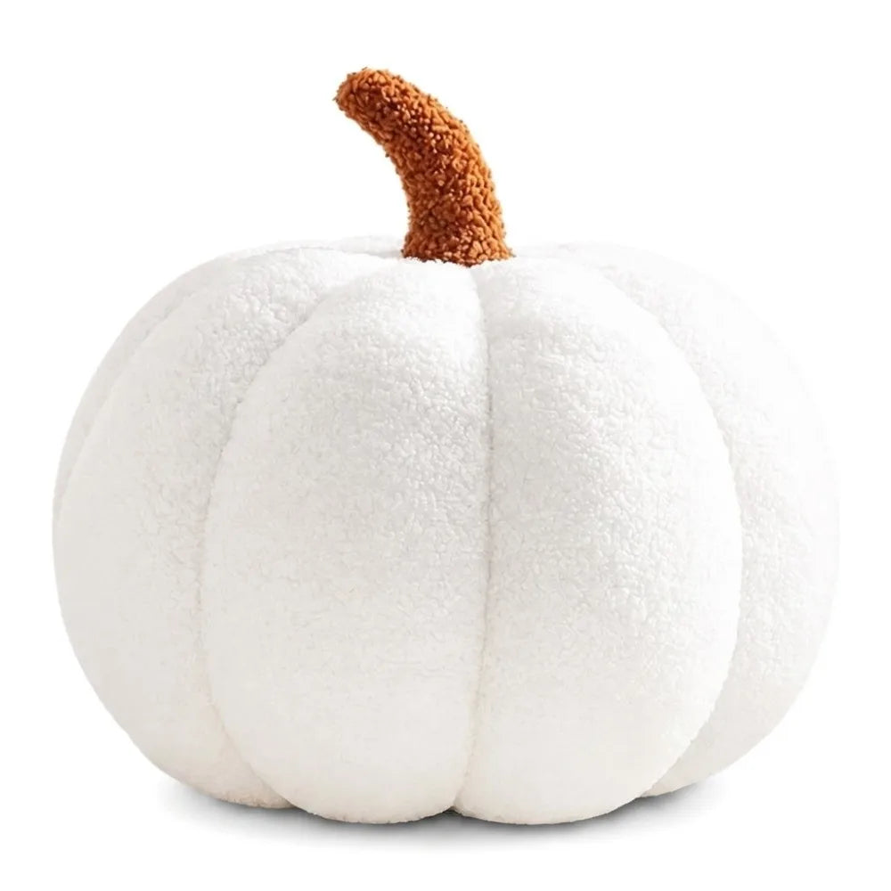 Plush Pumpkin Pillow 7.87" – Stuffed Colorful Halloween Décor