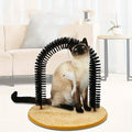 Cat Arch Self-Grooming Brush & Scratching Pad – Interactive Toy