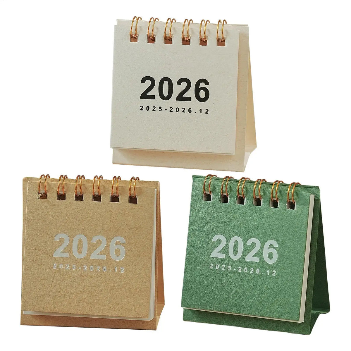2026 Mini Desk Calendar – Monthly Planner & Scheduler