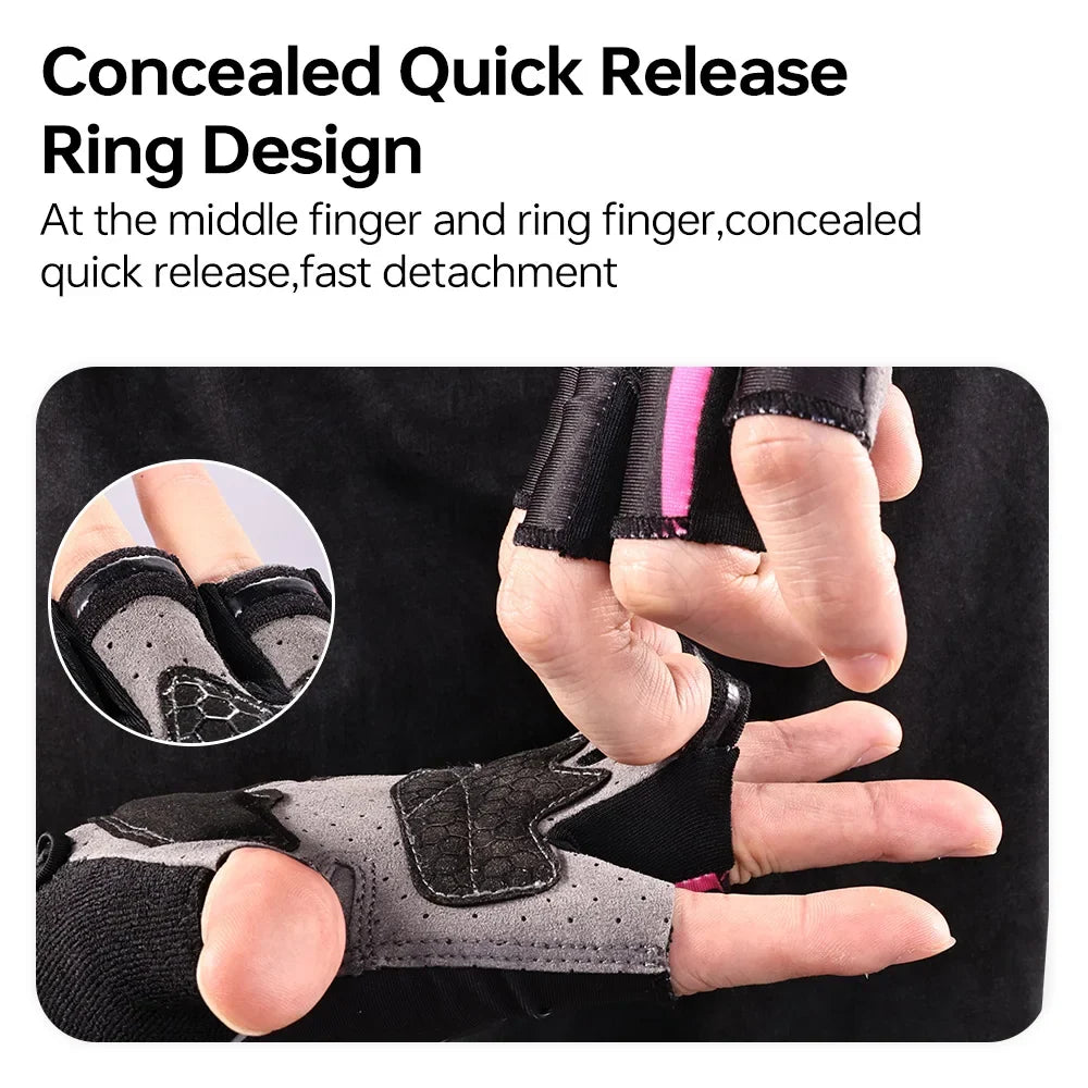 X-TIGER Half-Finger MTB Cycling Gloves | Anti-Slip Breathable