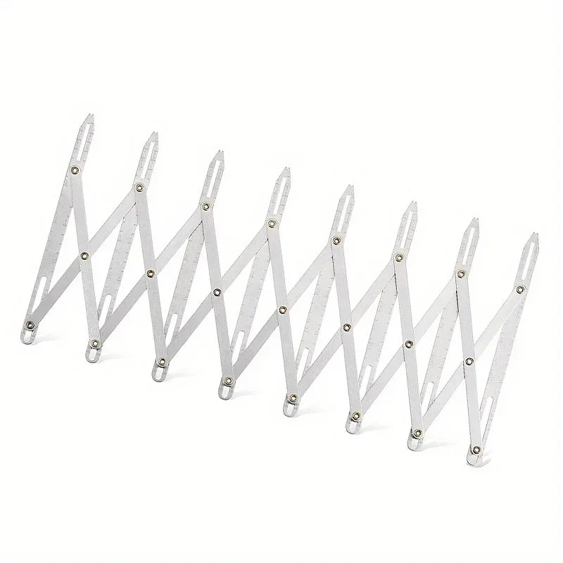 Adjustable Sewing Bisector Ruler – Buttonhole & Pleat Locator