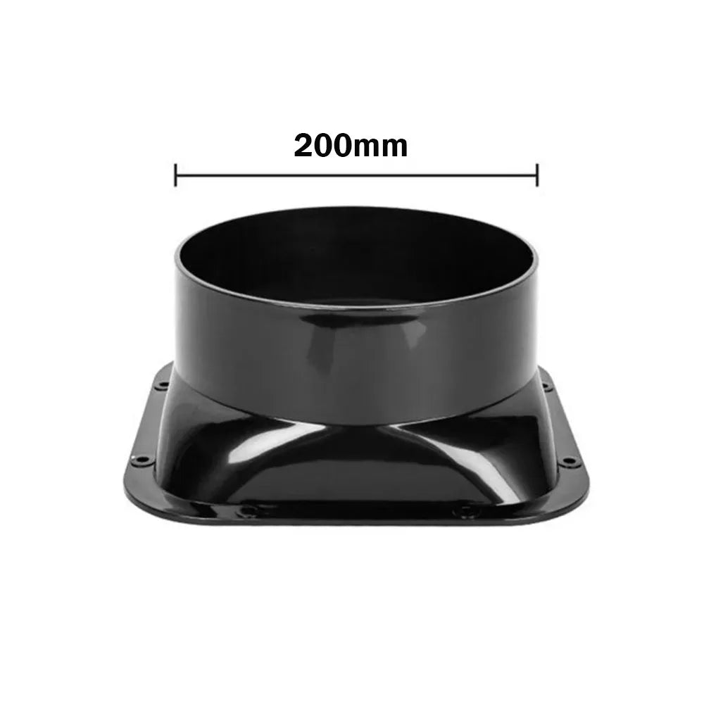 ABS Wall Flange Connector – Exhaust & Ventilation Pipe Coupling