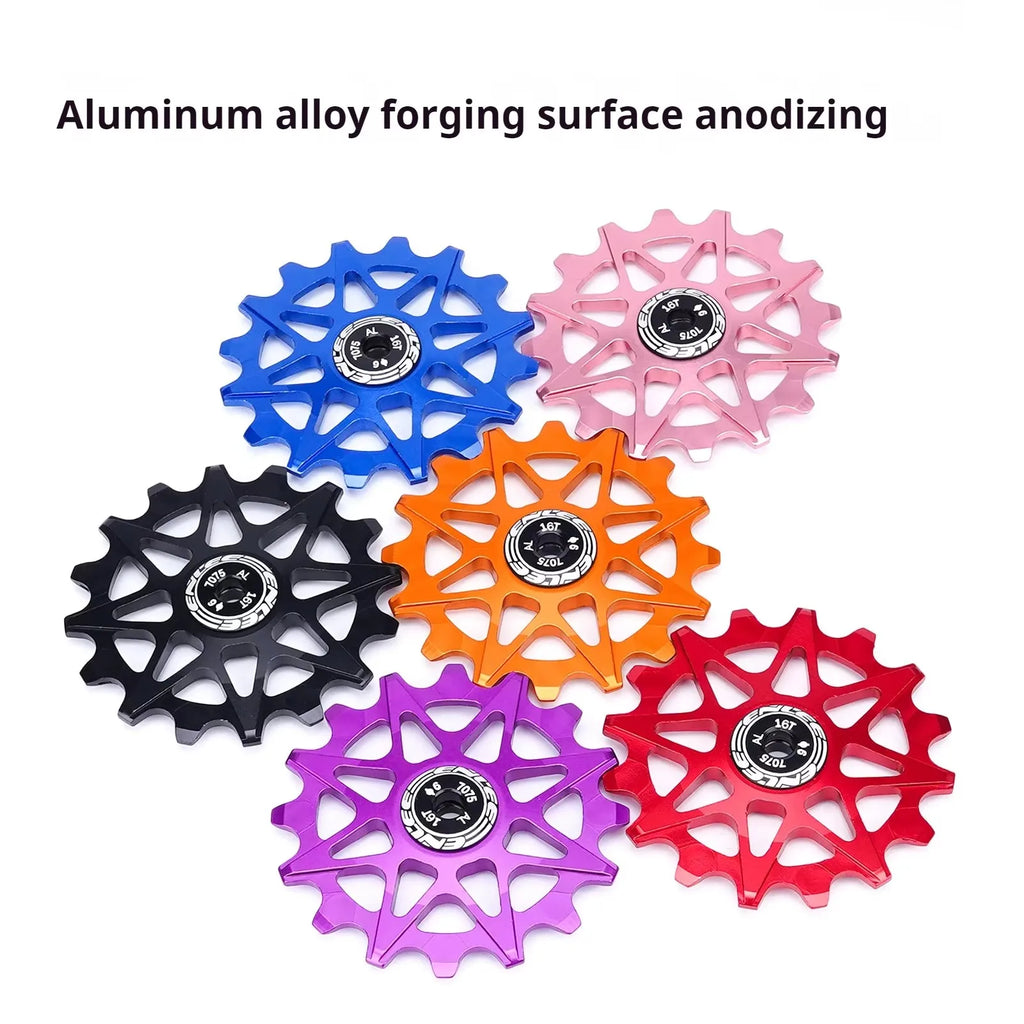 ENLEE Ceramic Bearing Aluminum Jockey Wheel – MTB Derailleur Pulley