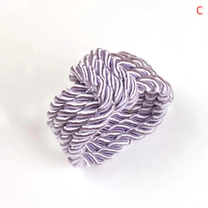 Woven Rope Napkin Rings – Wedding & Holiday Table Décor