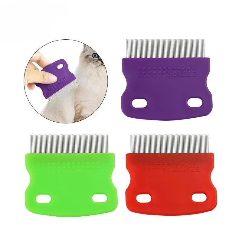 Pet Fine Tooth Grooming Comb – Detangling & Flea Remover