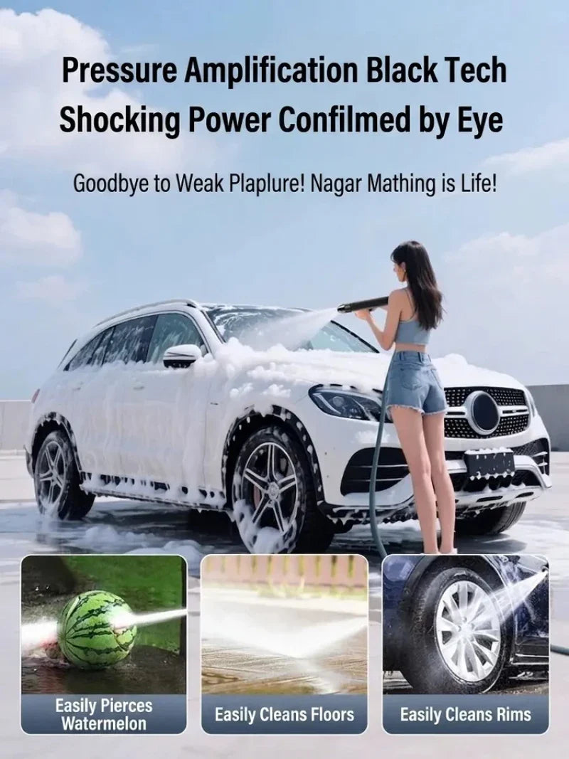 High-Pressure Jet Water Gun – ABS Car Wash & Garden Sprayer