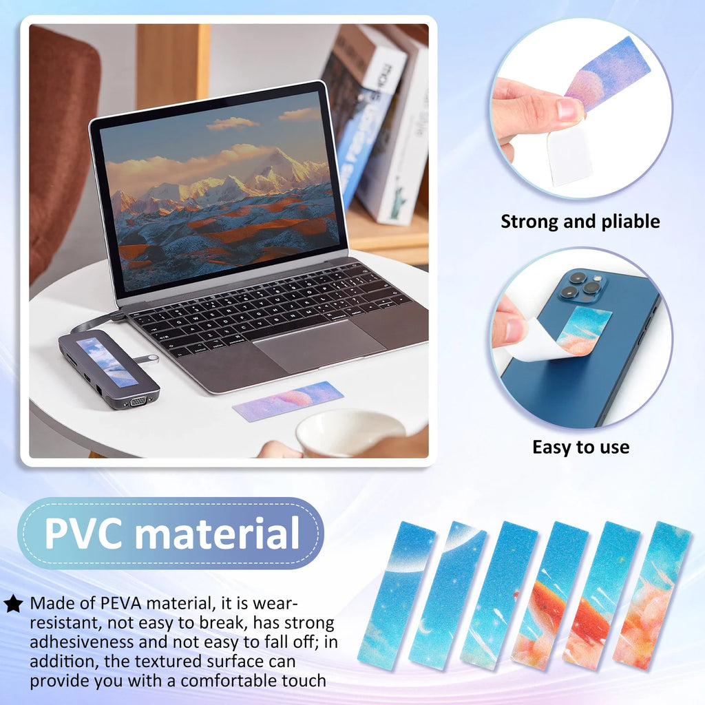 72Pcs Reusable Tactile Sensory Stickers – Textured Strong Adhesive