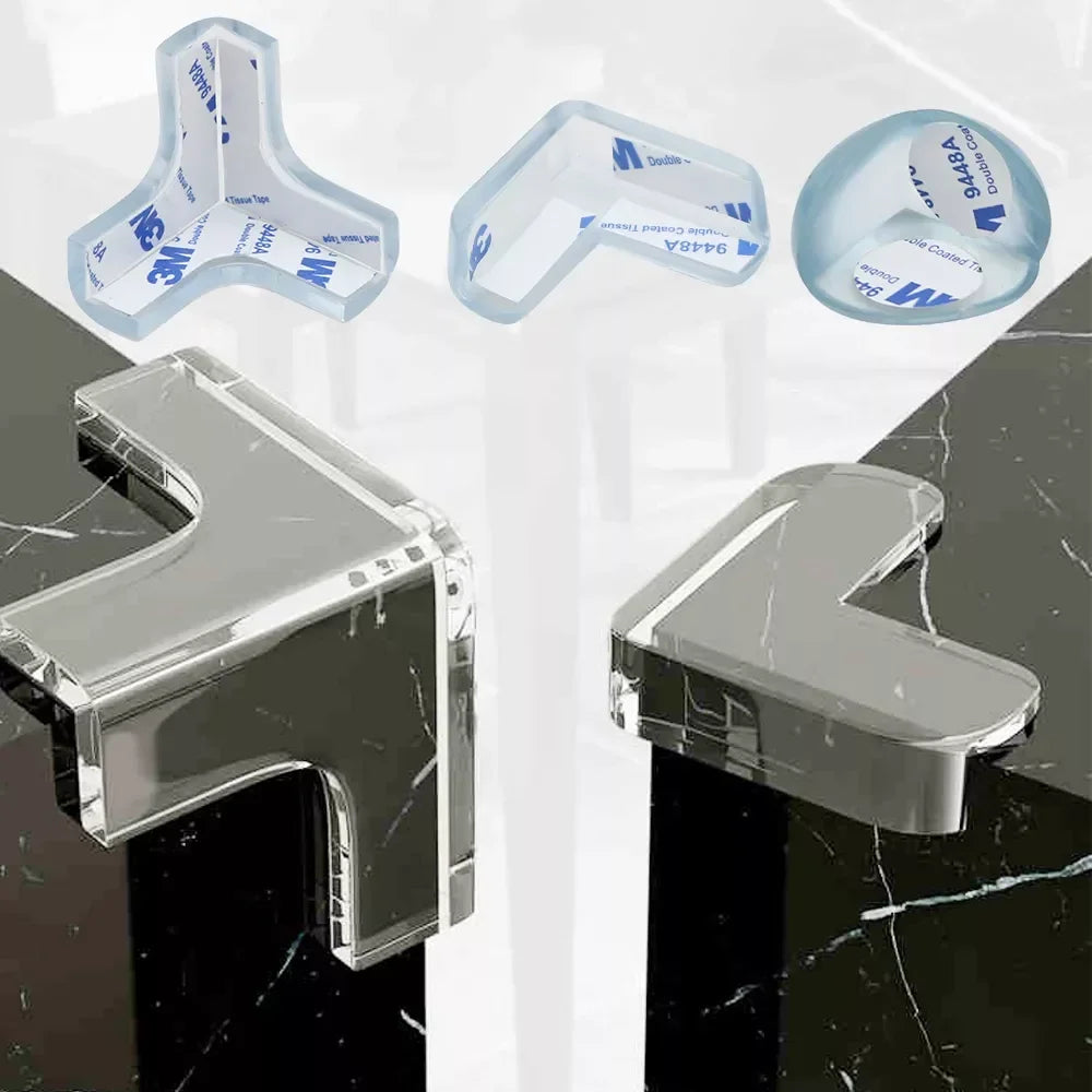 Baby Corner Guards – Clear PVC Table Edge & Corner Protectors