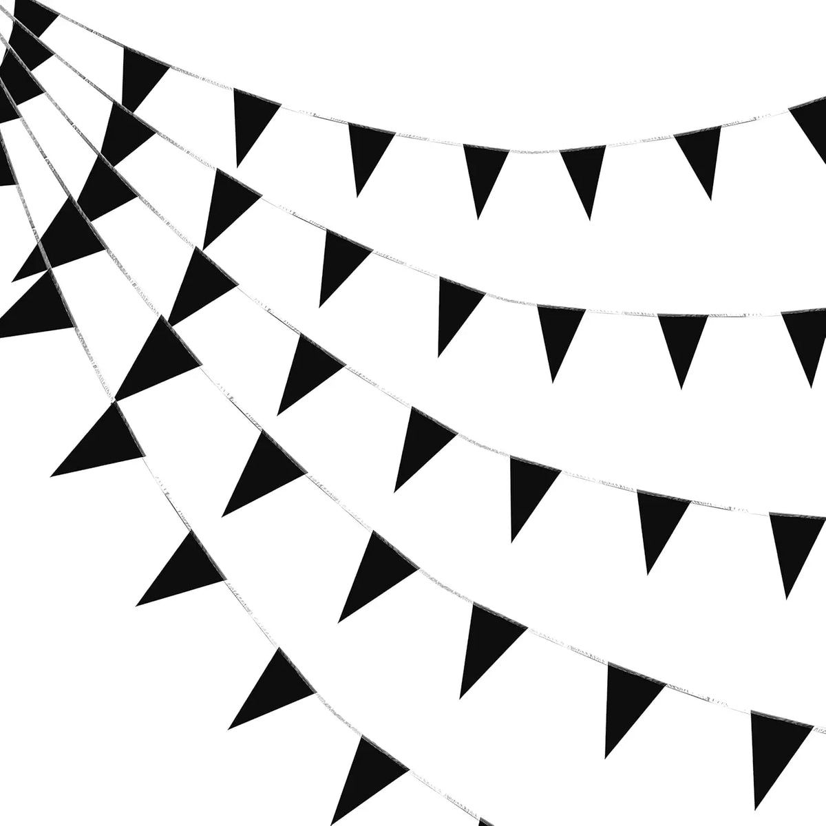 Navy Blue Pennant Bunting Banner 33Ft – Party & Wedding Decor