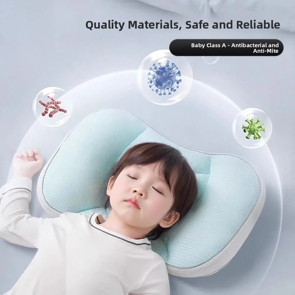 Reversible Baby Pillow – Soft Breathable Toddler Sleep Pillow