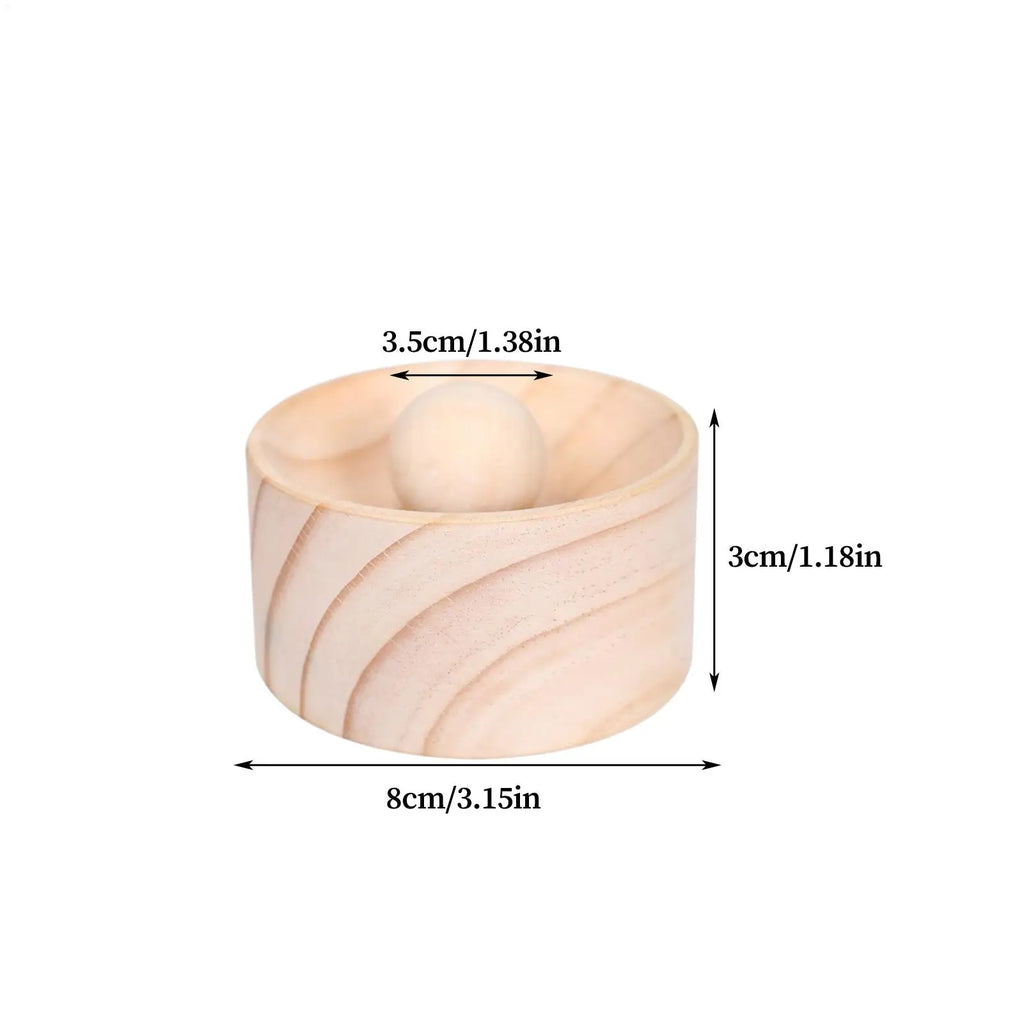 Wooden Non-Stick Dumpling Maker & Dough Skin Press Tool