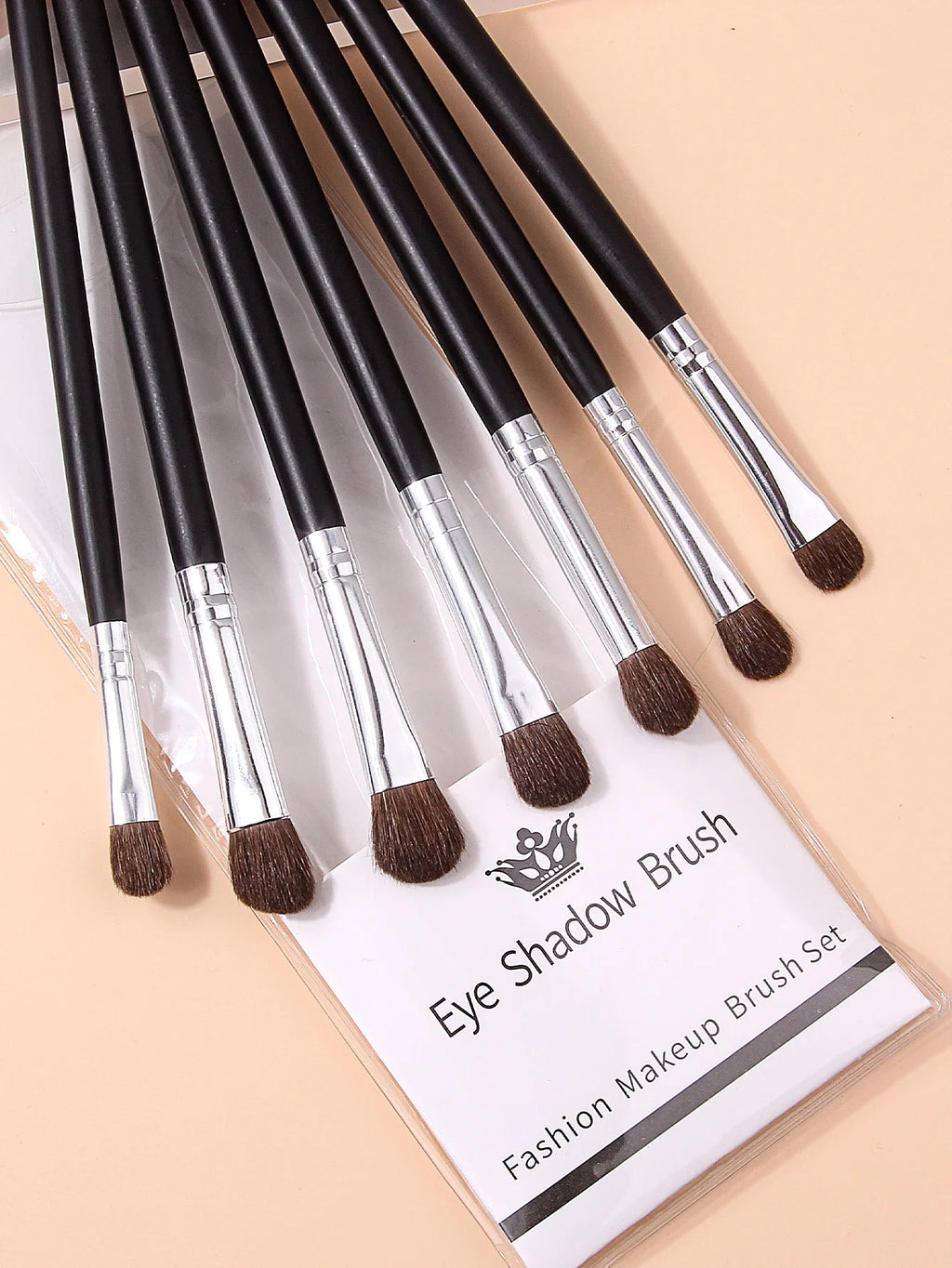 7-Piece Horse Hair Eyeshadow Brush Set – Blending & Shading