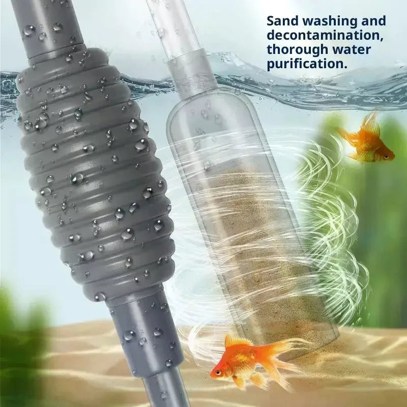 Aquarium Siphon Vacuum Gravel Cleaner & Water Changer Kit