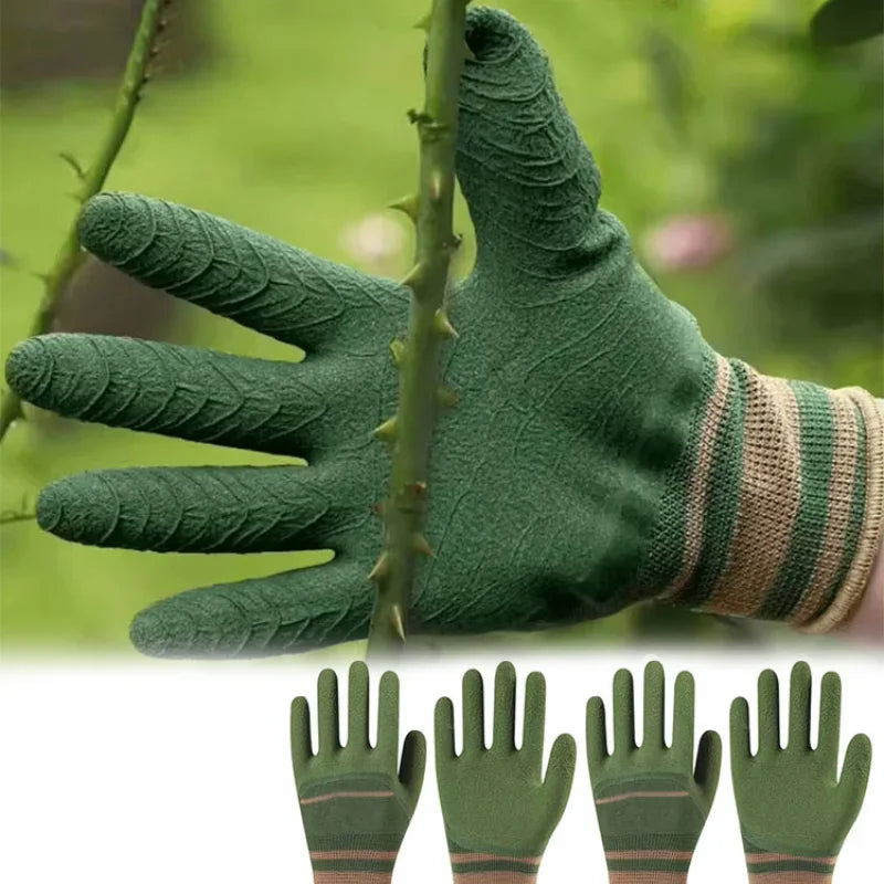 2 Pairs Thorn-Proof Rose Pruning Gardening Gloves – Men & Women