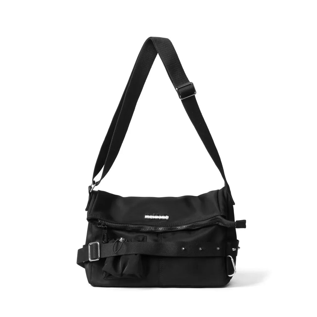 Nixie Retro Motorcycle Messenger Bag | Crossbody Shoulder Bag