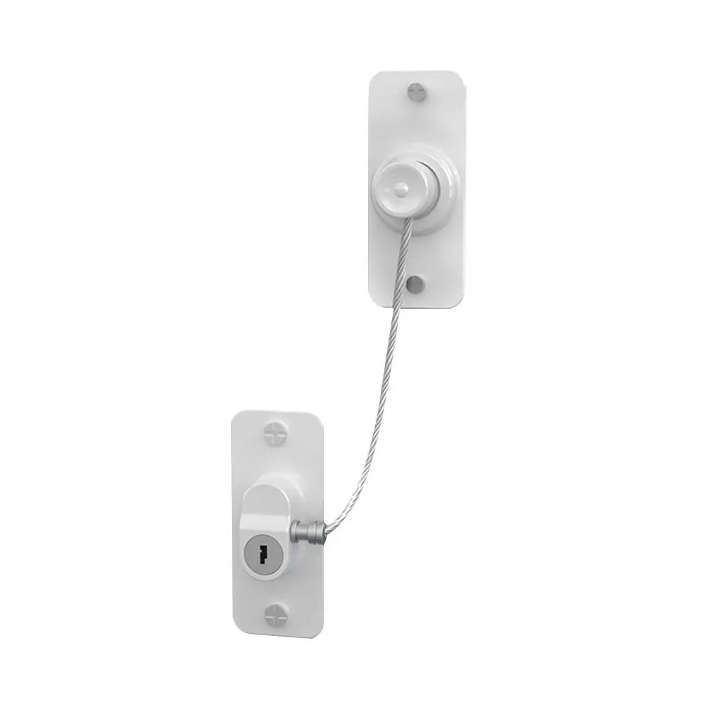 Safety Cable Lock for Fridge, Cabinet & Window Security
