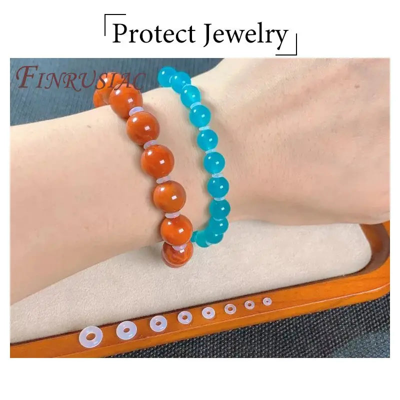 Silicone Spacer Beads 2mm 2.5mm 3mm – DIY Jewelry 50–100 Pcs