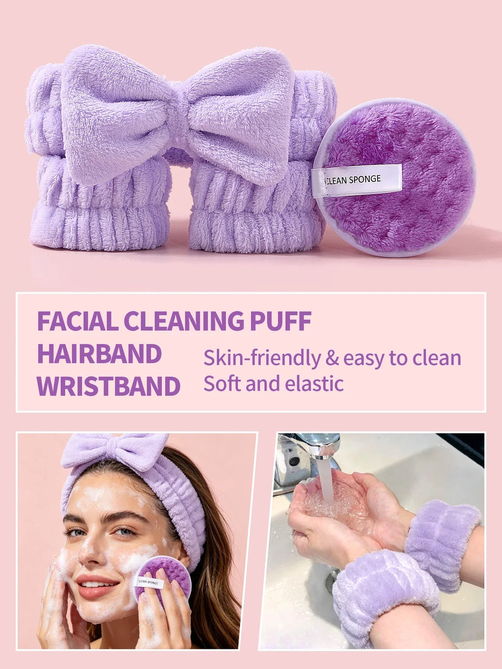 Makeup Sponge Puff Set – Foundation, Powder & Cleansing Kit
