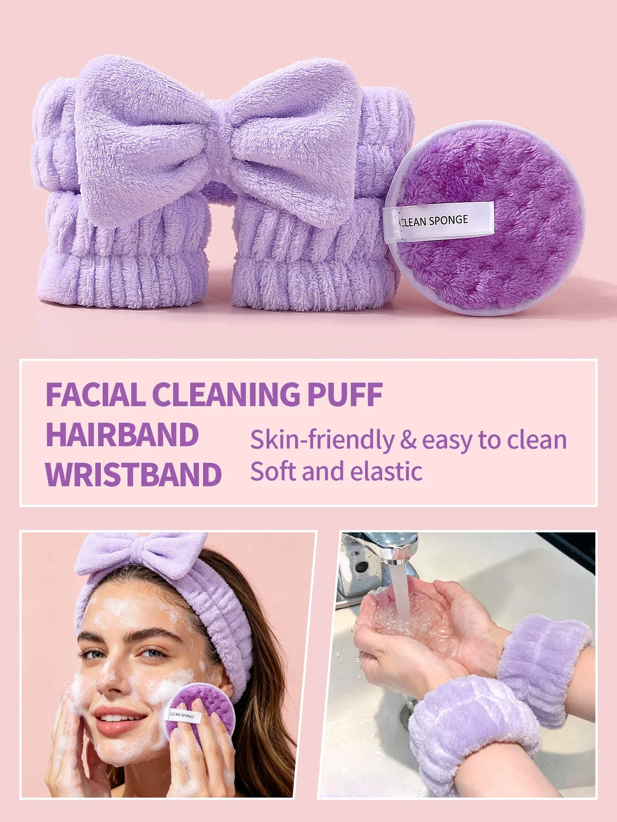 Makeup Sponge Puff Set – Foundation, Powder & Cleansing Kit