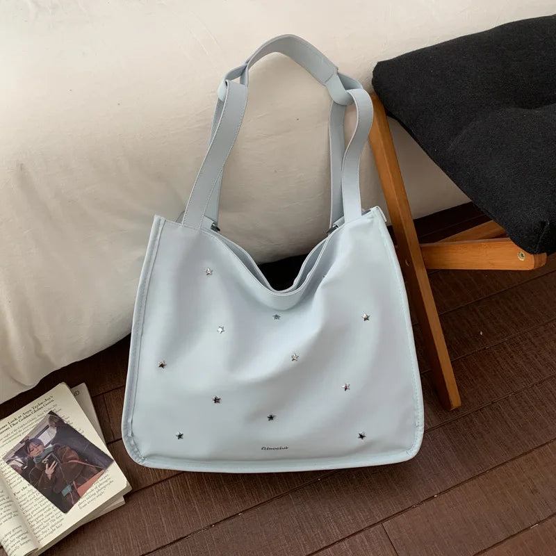 Korean-Style Women's Large Capacity Commuter Shoulder Bag