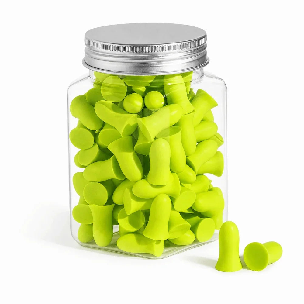 Multicolor Soft Foam Earplugs Slow Rebound – 60 or 120 Pack