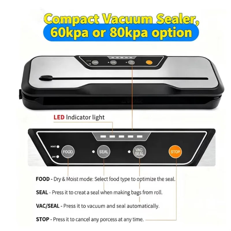 DUTRIEUX Portable Automatic Vacuum Sealer – Copper Pump