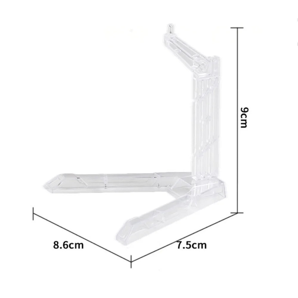 Transparent Gundam Action Figure Display Stand – PVC 1/144