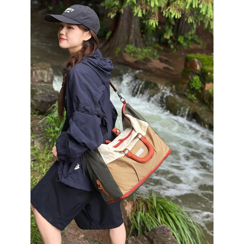 Large Capacity Travel Duffel Bag – Unisex Carry-On & Gym