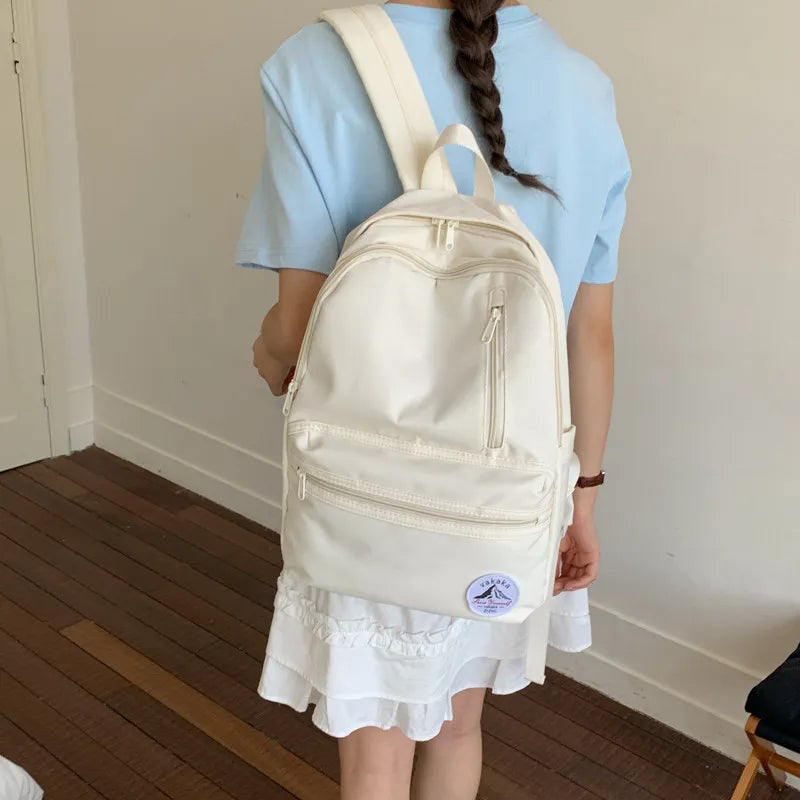 Korean College Laptop Backpack for Women | Stylish & Spacious