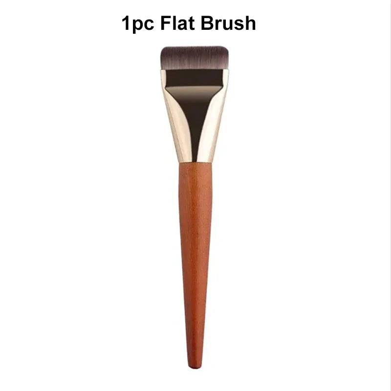Ultra Thin Foundation & Contour Brush Set | Soft Blending