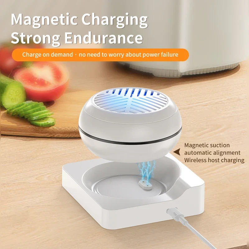 Wireless Magnetic Fruit & Vegetable Bubble Washer Cleaner