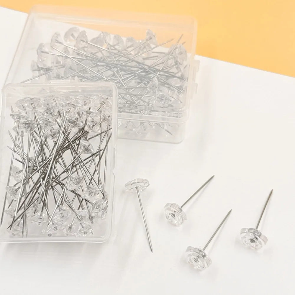 200pcs Rhinestone Bouquet Pins – Diamond Wedding Hair Pins