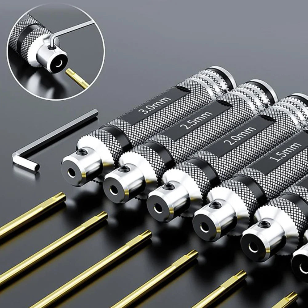 DAZZLEEX Hex Screwdriver Set 0.9–3mm | RC Model Airplane Tool