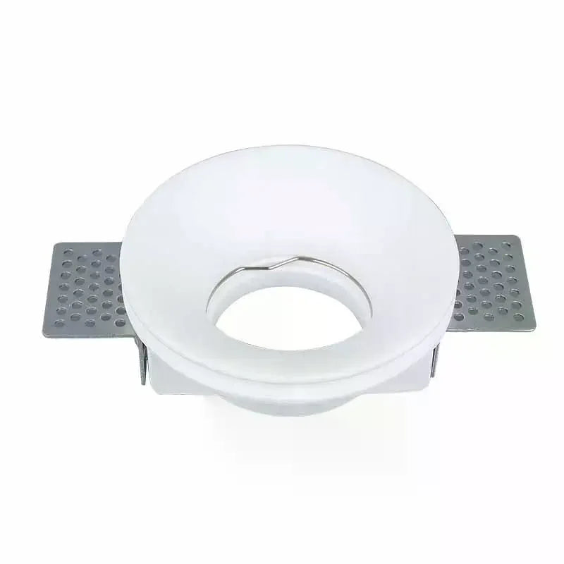 Recessed Gypsum Ceiling Downlight GU10 LED Borderless Frame