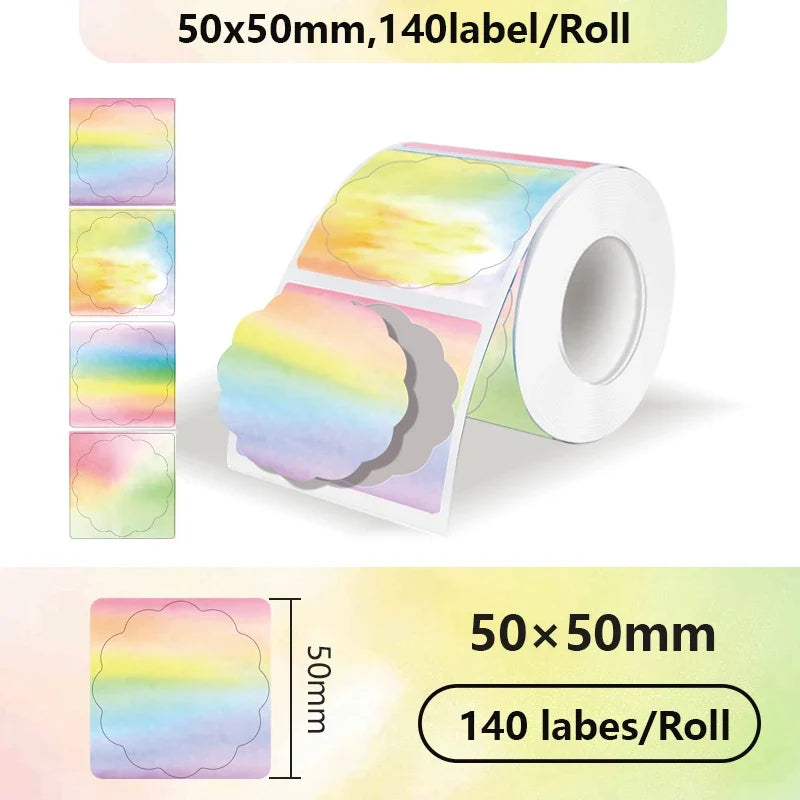 Thermal Label Sticker Paper 30–50mm | Phomemo M110 M220 M200