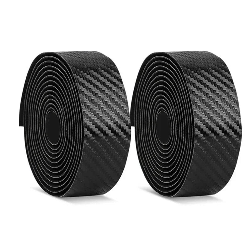 Carbon Fiber PU Road Bike Handlebar Tape – Anti-Slip Bar Wrap
