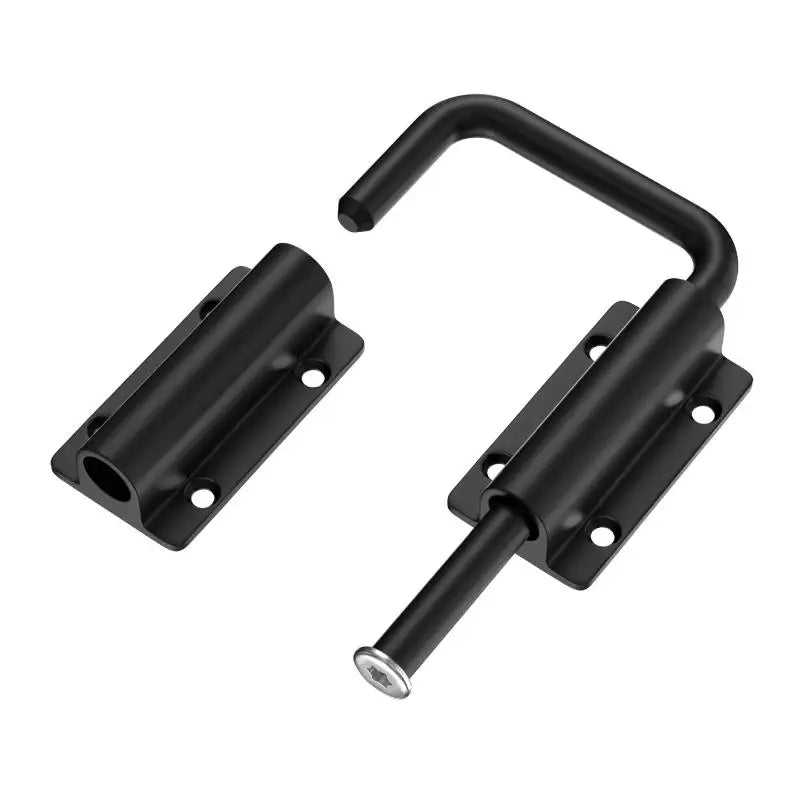 Stainless Steel Door Latch Lock 90/180° Gate Bolt & Buckle