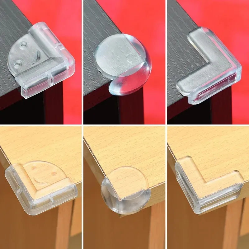 Transparent Silicone Corner Guards – Furniture Edge Bumpers