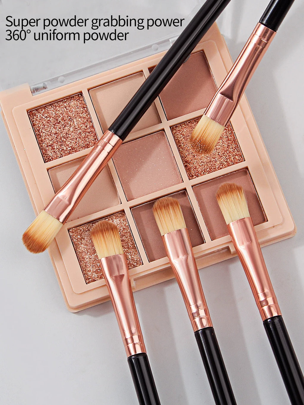 6-Piece Precision Eye Detail Brush Set – Mini Makeup Brushes