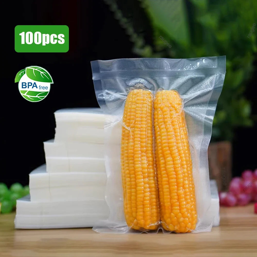 Vacuum Sealer Bags 100-Pack | Food Storage Packaging