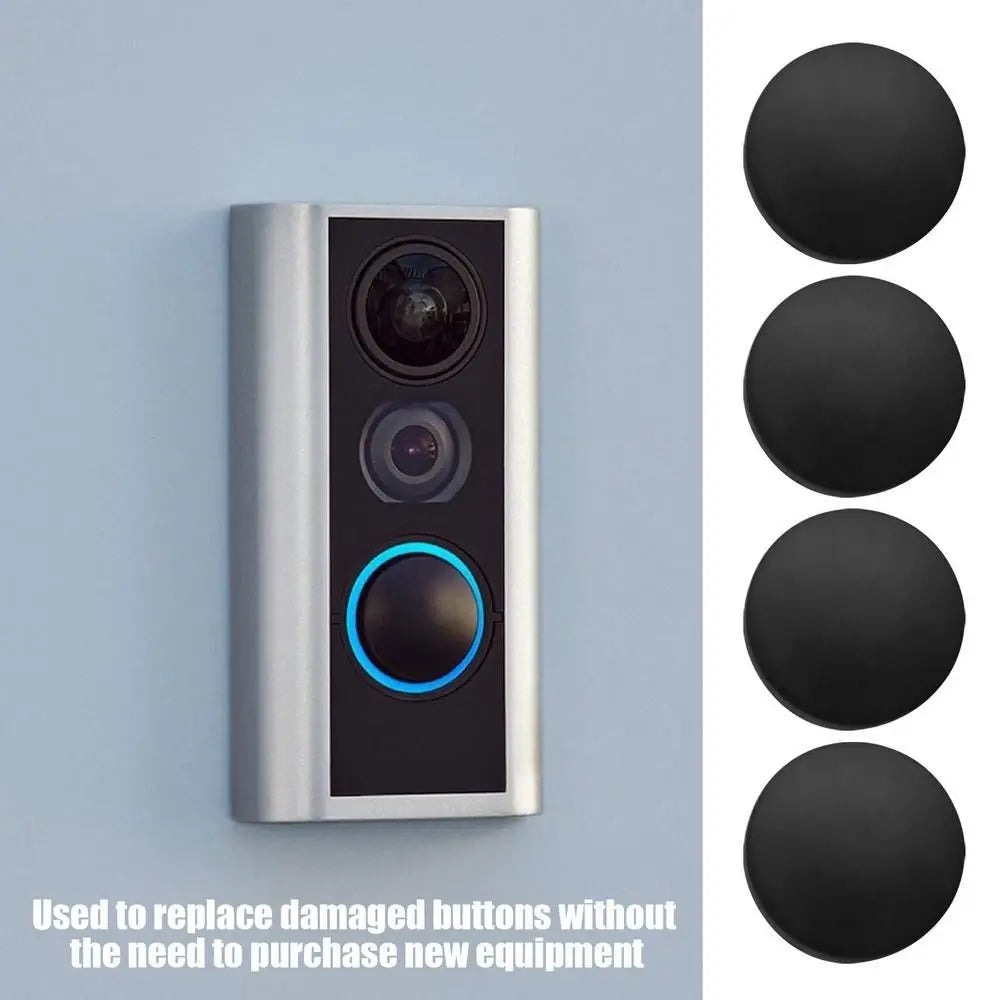 4-Pack Silicone Doorbell Button Replacement for Ring Pro