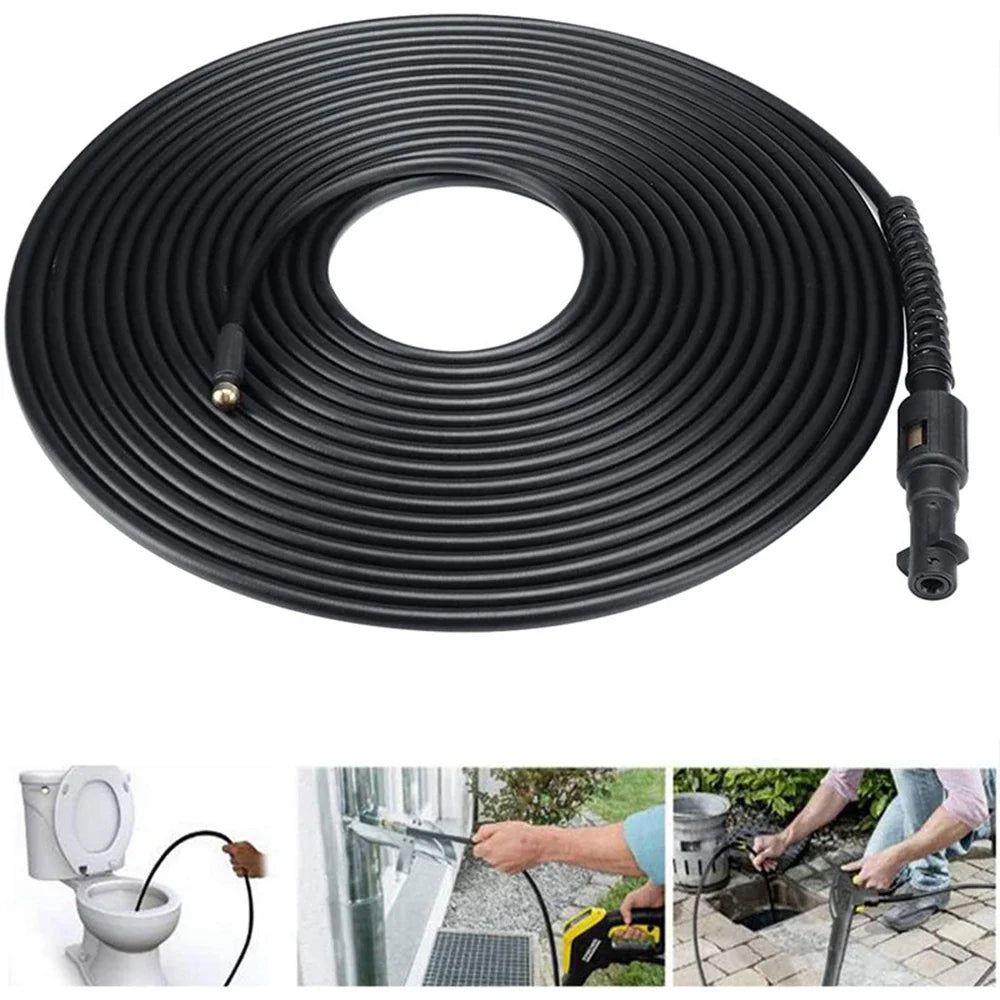 Sewer Drain Cleaning Hose Kit for Karcher K2–K7 Pressure Washers