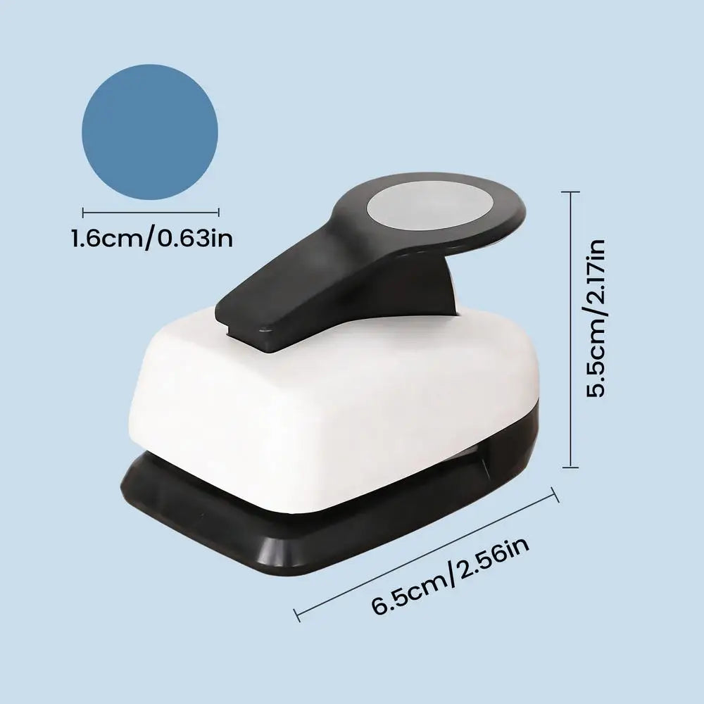 Round Craft Hole Punch – Shape Cutter for Scrapbook & Cards