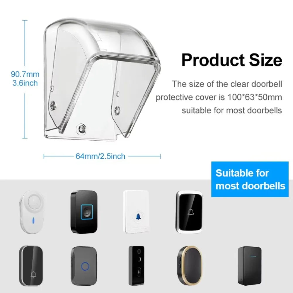 Waterproof Transparent Outlet Plug Cover Protector Box